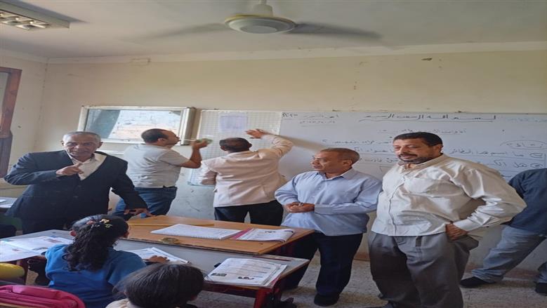 افتتاح مدرسة نجع القمبرة قنا