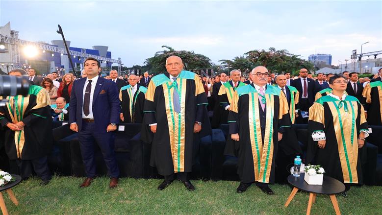 رئيس «قضايا الدولة» يشارك في احتفال «حقوق عين شمس» باليوبيل الماسي 