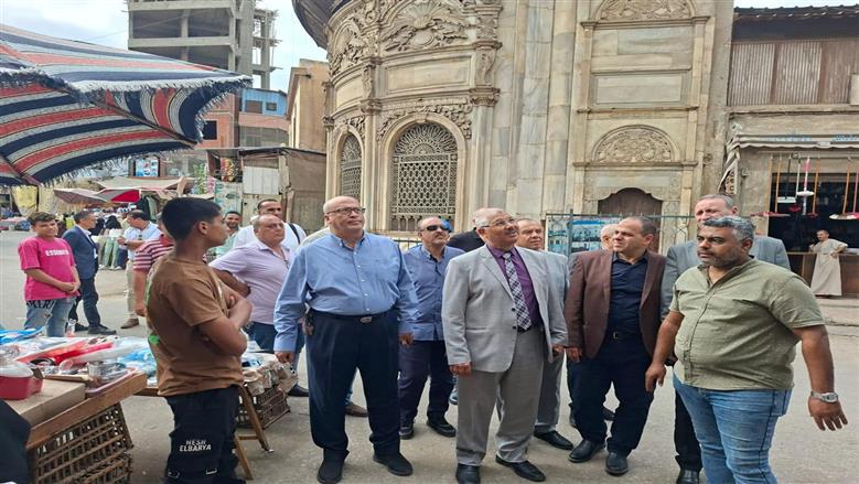 قيادات جنوب الدلتا خلال متابعة الاستعدادات للاحتفال بمولد السيد البدوي