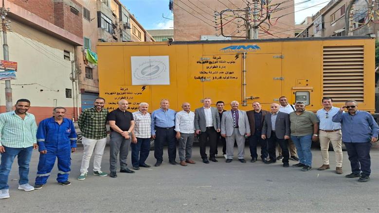 قيادات جنوب الدلتا خلال متابعة الاستعدادات للاحتفال بمولد السيد البدوي