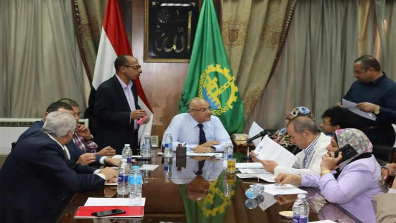 لقاء محافظ القليوبية