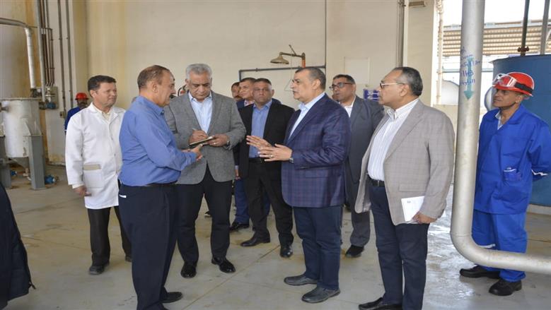 وزير الإنتاج الحربي في جولة مفاجئة اليوم