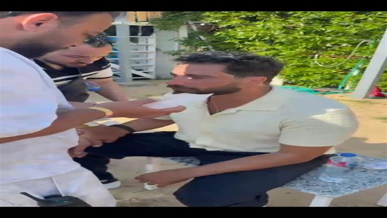إصابة الفنان معتصم النهار خلال تصوير فيلم نصيب في الغردقة (صور)