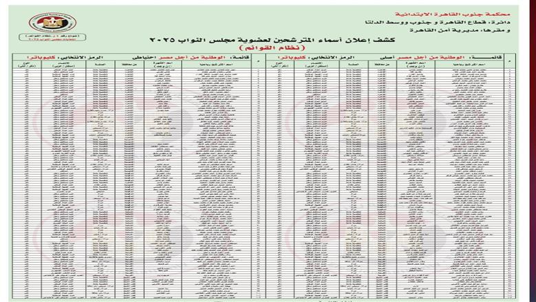 القائمة الوطنية