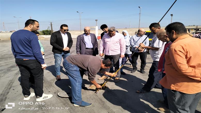جولة نائب محافظ البحيرة