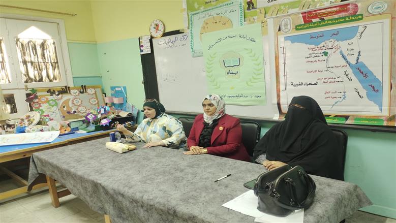 خلال فعاليات ندوة حول حول مخاطر الإدمان لطالبات الأزهر بمعهد فتيات مطروح