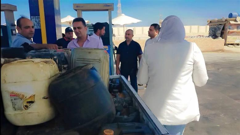خلال حملة تموينية علي الأسواق في الضبعة