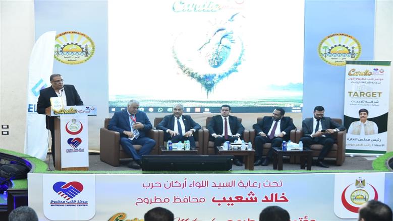خلال فعاليات مؤتمر قلب مطروح الأول بمكتبة مصر العامة بمطروح