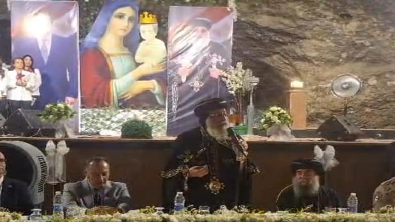 البابا تواضروس في «دير درنكة» بأسيوط: «المحبة ليست بالكلام فقط بل بالعمل الصادق»