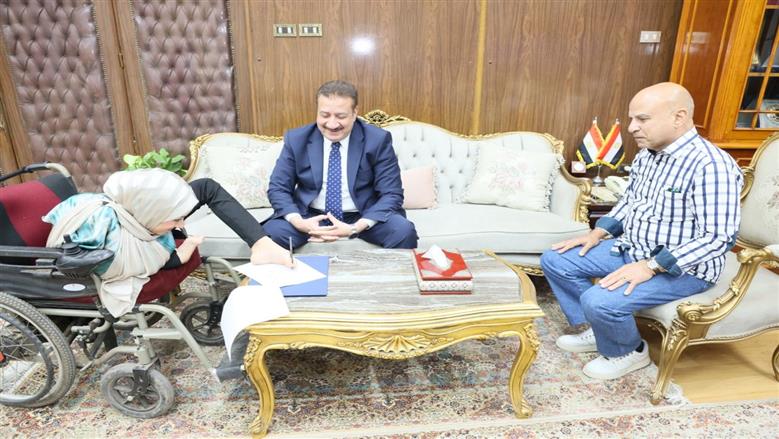 محافظ المنوفية يستجيب لطلب ندى علام