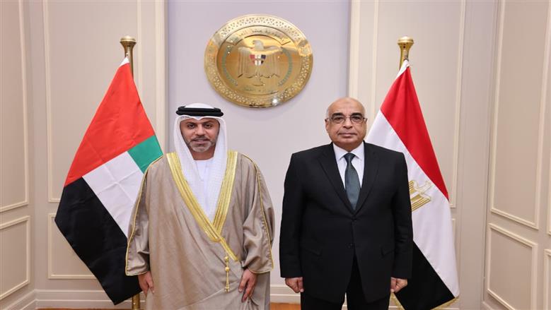 وزير العدل يستقبل السفيرالإماراتى