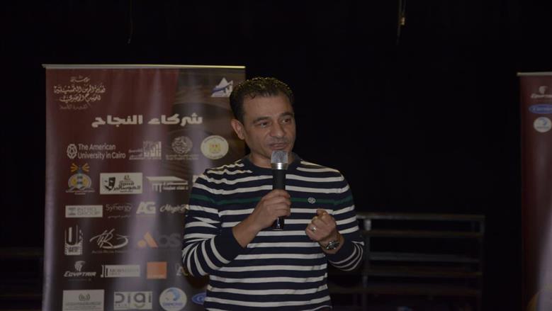 مسرح النهار يحتفل بتكريم هشام عطوة بحضور نجوم الفن (صور)