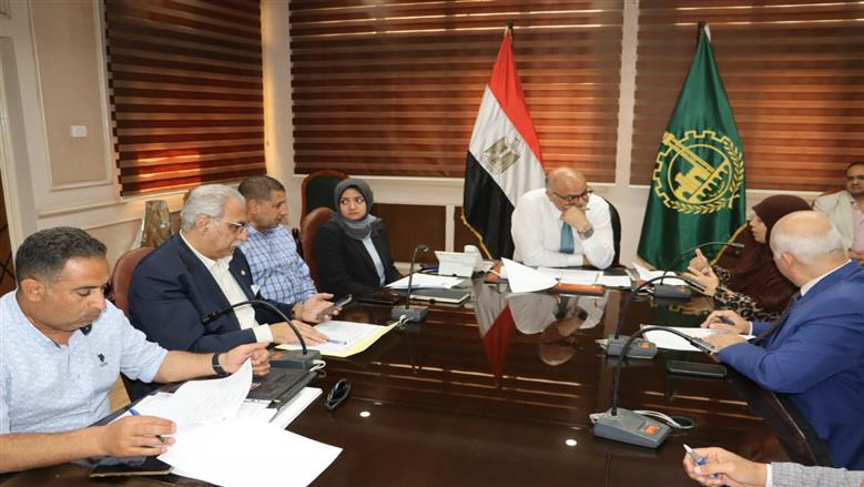 لقاء محافظ القليوبية