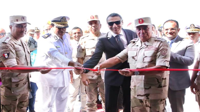 بالتزامن مع الإحتفال بالذكرى الثانية والخمسين لإنتصارات أكتوبر المجيدة الجيش الثالث الميدانى يفتتح مزار النقطة الحصينة بعيون موسى بعد إنتهاء أعمال تطويره
