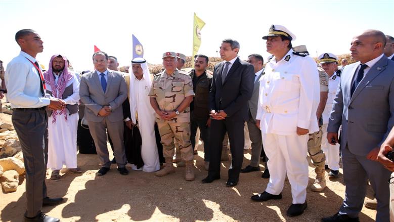 بالتزامن مع الإحتفال بالذكرى الثانية والخمسين لإنتصارات أكتوبر المجيدة الجيش الثالث الميدانى يفتتح مزار النقطة الحصينة بعيون موسى بعد إنتهاء أعمال تطويره