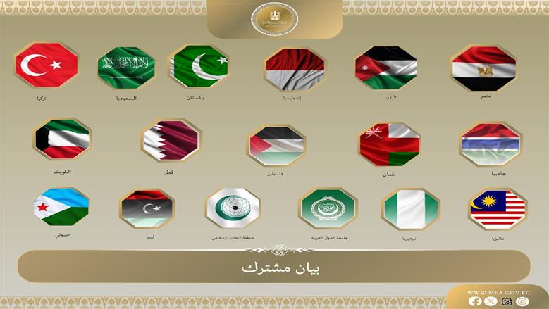مصر ودول عربية وإسلامية تدين تحركات إسرائيل لفرض السيادة على الضفة الغربية