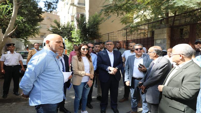 محافظ الجيزة يتفقد مشروعات جهاز رعاية وتشغيل الشباب في عدد من الأحياء
