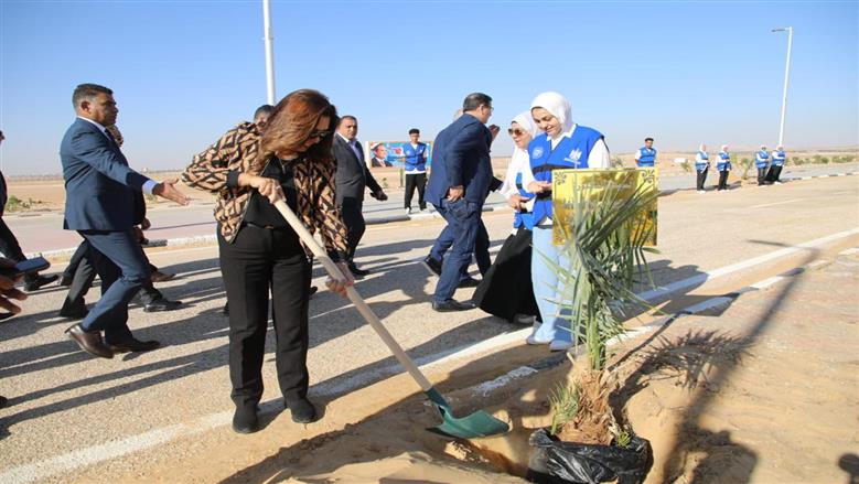 وزيرا التنمية المحلية والزراعة يطلقان المرحلة الرابعة من مبادرة زراعة «100 مليون شجرة» 