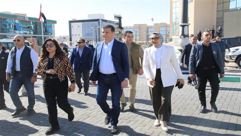 جولة وزيرة التنمية المحلية 