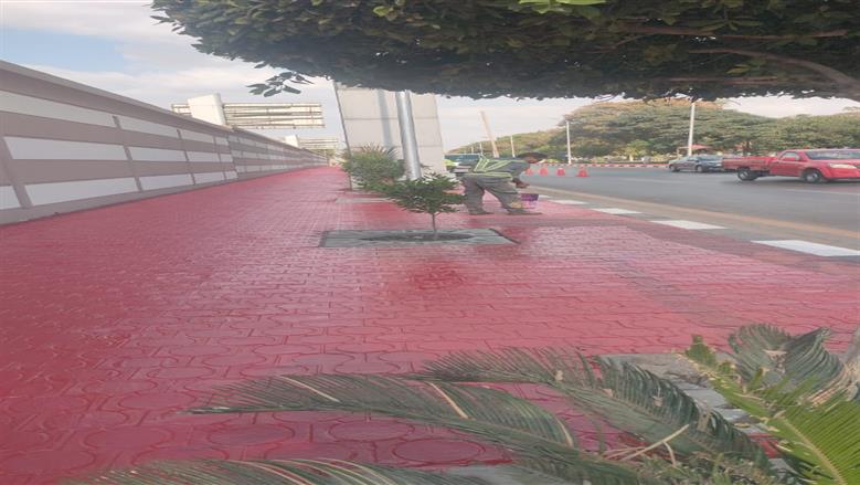 رفع كفاءة طريق المطار 