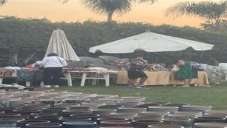 معرض الحرف اليدوية الفيومية بنادي هليوبوليس الشروق