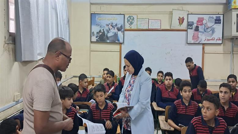 جوولة مدير مديرية التعليم بالقاهرة على المدارس 
