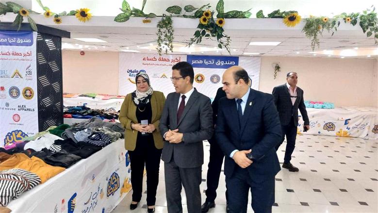 معرض دكان الفرحة بجامعة بنها