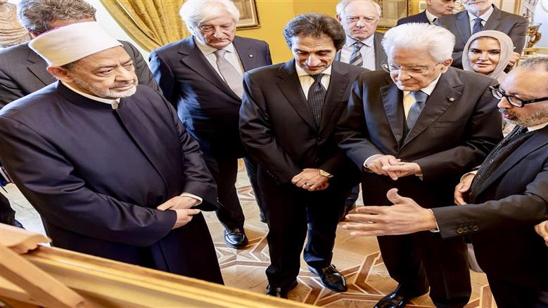 بسام راضي: شيخ الأزهر أكد للرئيس الإيطالي أنه لا سلام دون إقامة دولة فلسطينية 