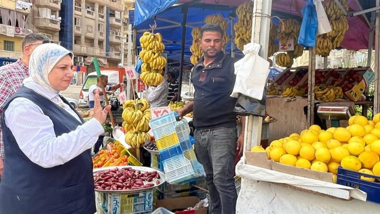 سوق اليوم الواحد في حي المنتزه أول بالإسكندرية