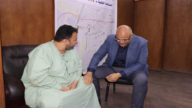 لقاء محافظ القليوبية