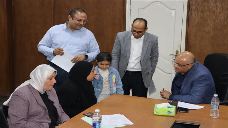 لقاء محافظ القليوبية