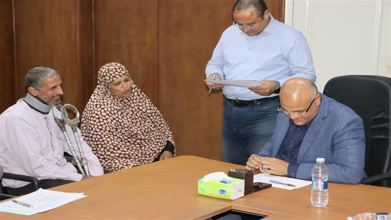 لقاء محافظ القليوبية