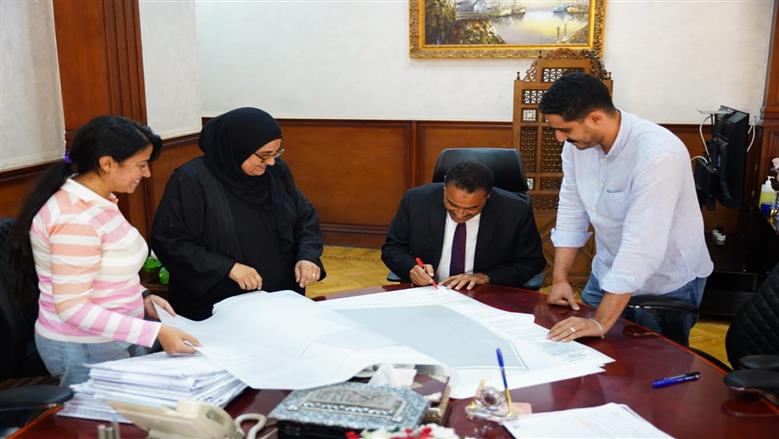 خلال اعتماد محافظ مطروح المخطط التفصيلي لمدينة العلمين