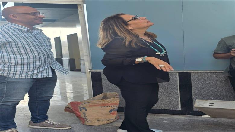 خلال متابعة رئيس أكاديمية الفنون في الإسكندرية اعمال التشطيبات النهائية والتجهيزات للإفتتاح