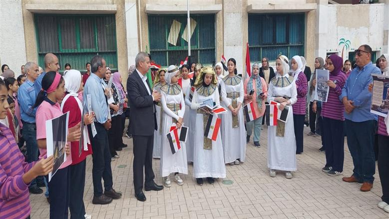 مدارس الشرقية تحتفل بافتتاح المتحف المصري الكبير بسيمفونية فرعونية في حب مصر