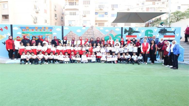 تلاميذ KG2 يعيشون أجواء افتتاح المتحف المصري الكبير