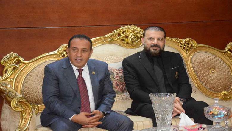 محافظ الغربية يستقبل أعضاء الشيوخ الجدد