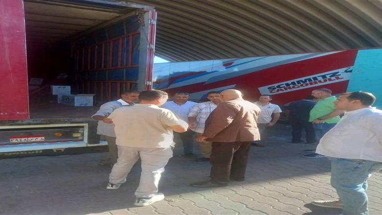 إحباط تهريب أدوية ومستلزمات طبية وسجائر بميناء نويبع البجري.