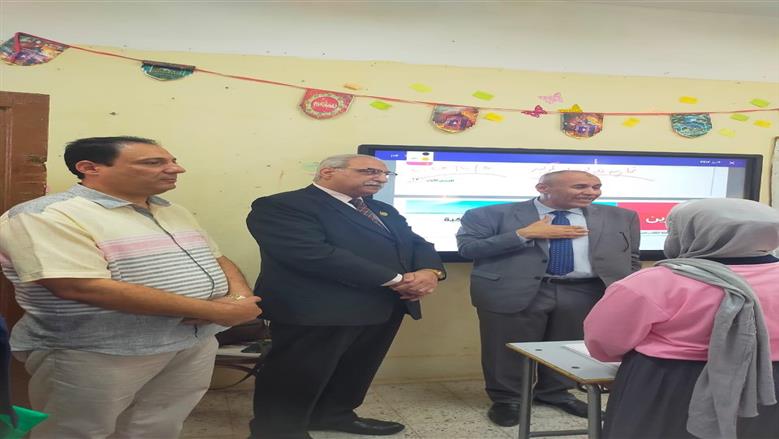 جولة نائب وزير التربية والتعليم بالقليوبية