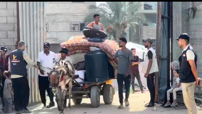اللجنة المصرية بغزة