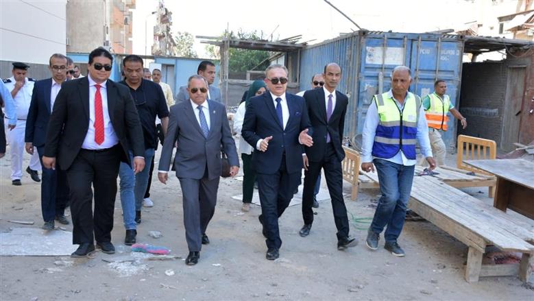 محافظ بورسعيد يتفقد محكمه بورفؤاد الجديده