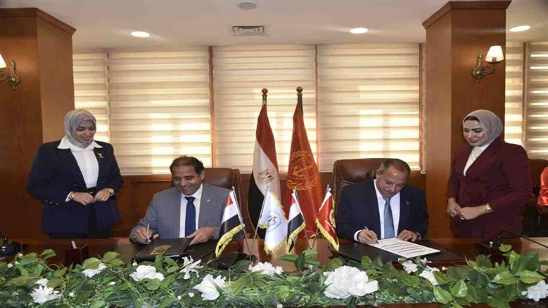 المحافظ ورئيس جامعة بورسعيد