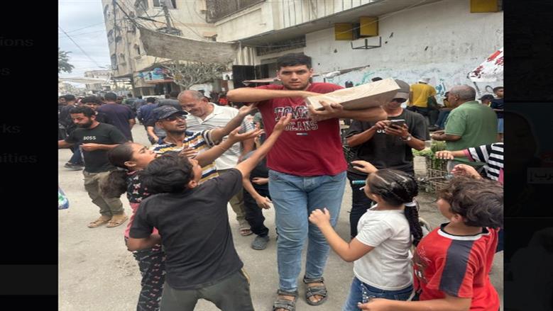 أطفال غزة تحتفل بانتهاء الحرب