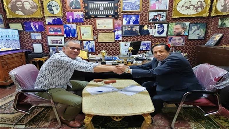 توقيع الماكيير والمنتج السينمائي الكبير محمد عشوب