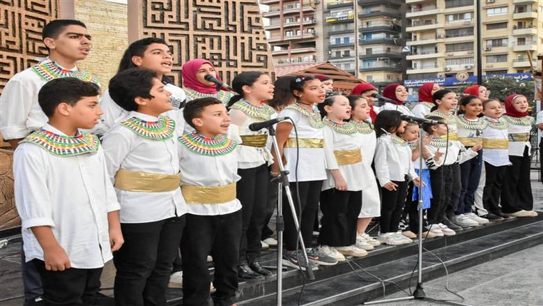 عروض فنية فنية احتفالًا بافتتاح المتحف المصري الكبير في الشرقية