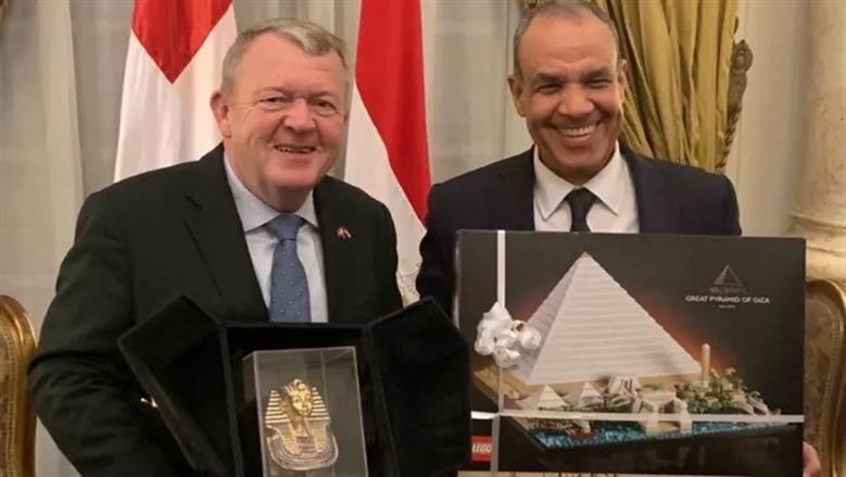    «ليجو» تلتقي بالفراعنة.. هدية دنماركية رمزية لمصر تخلد لقاء الحضارات في يوم المتحف الكبير  