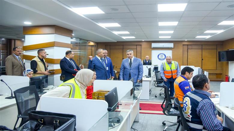 غرفة عمليات محافظة الإسكندرية
