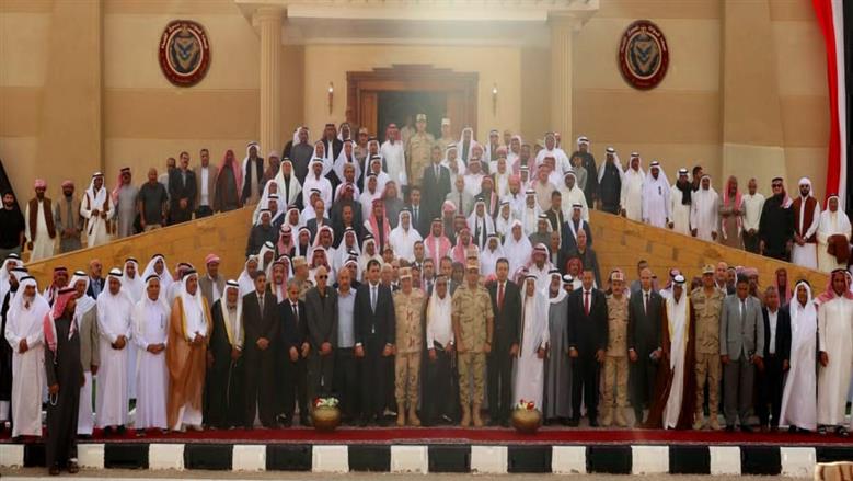 قيادة قوات شرق القناة لمكافحة الإرهاب تستقبل عدداً من شيوخ وعواقل القبائل وممثلى المجتمع المدنى بمحافظتى شمال وجنوب سيناء