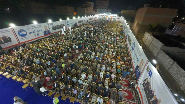 مؤتمر مستقبل وطن لدعم القائمة الوطنية ببنها