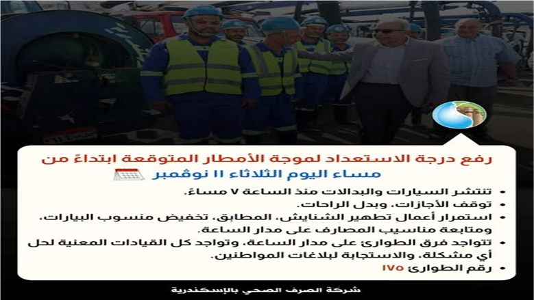 الصرف الصحي بالإسكندرية 